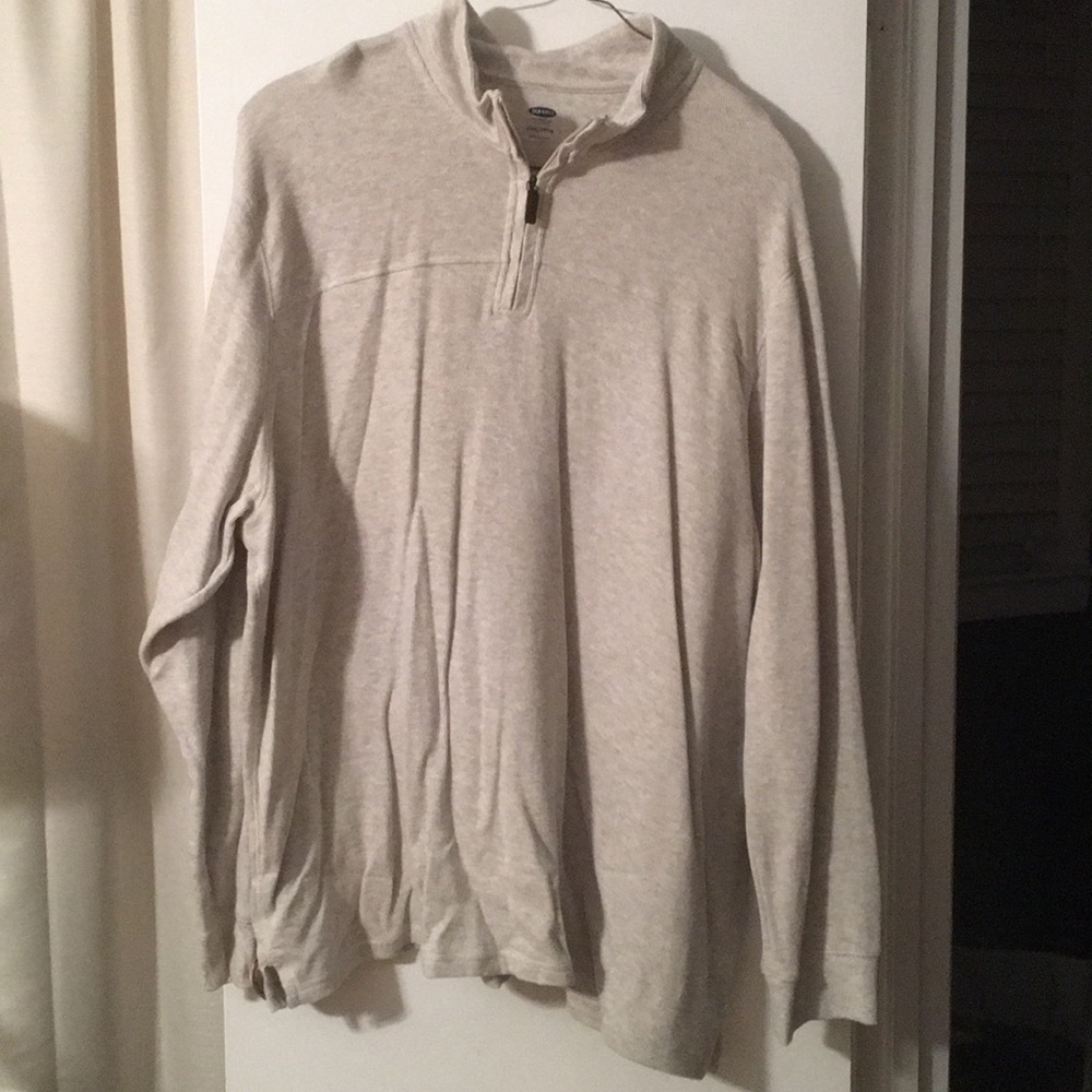 Waffle Knit Old Navy Quarter Zip pullover